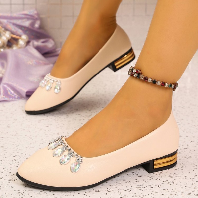 Women'S Shoes Clogs - Kadın Düz Ayakkabılar Sivri Burun Bale