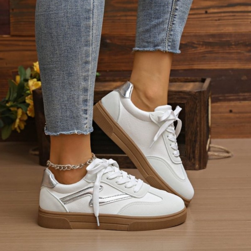Women Shoes Tennis - Kadın Tenis Ayakkabıları Düz ​​Tabanlı Bayanlar