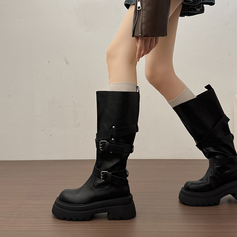 Y2K Platform Kadın Diz Üstü Bo - Knee High Boots Women incelemesi ve fiyatı