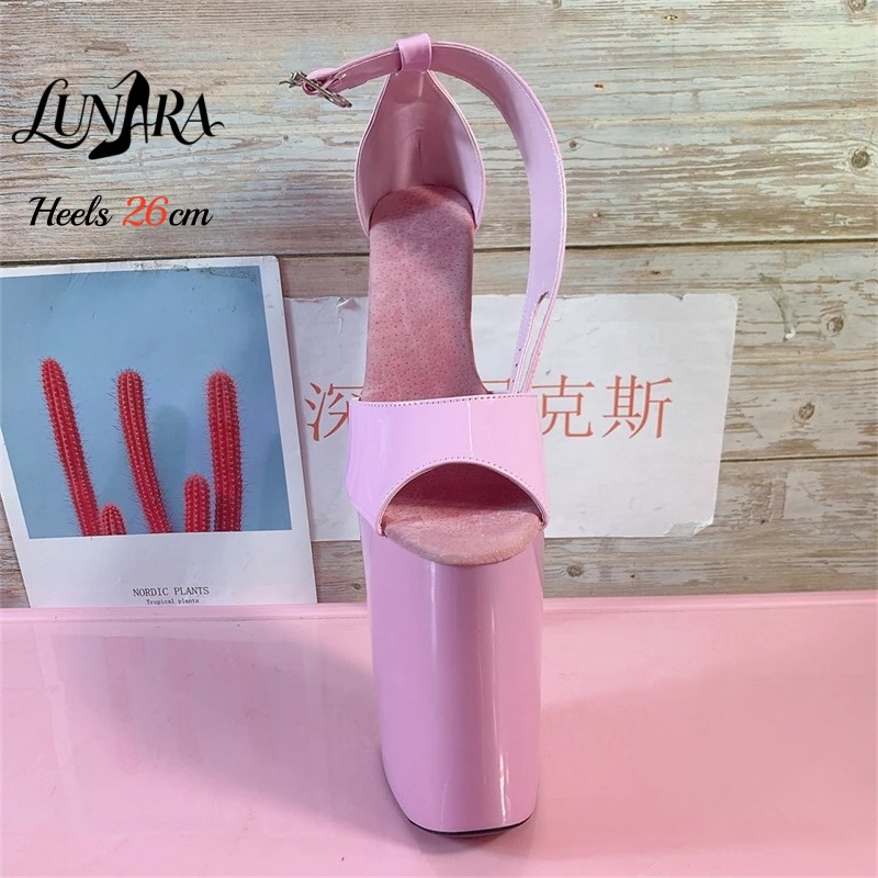 26 cm/10 inç pembe patentli aş - Women'S Shoes Quality incelemesi ve fiyatı
