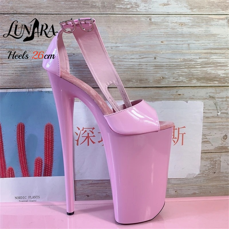26 cm/10 inç pembe patentli aş - Women'S Shoes Quality incelemesi ve fiyatı