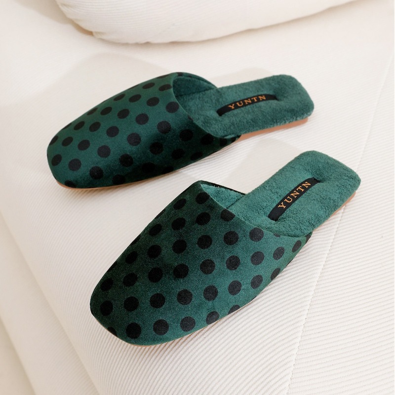 Retro Puantiyeli Tasarım Düz T - Women'S Shoes Quality incelemesi ve fiyatı